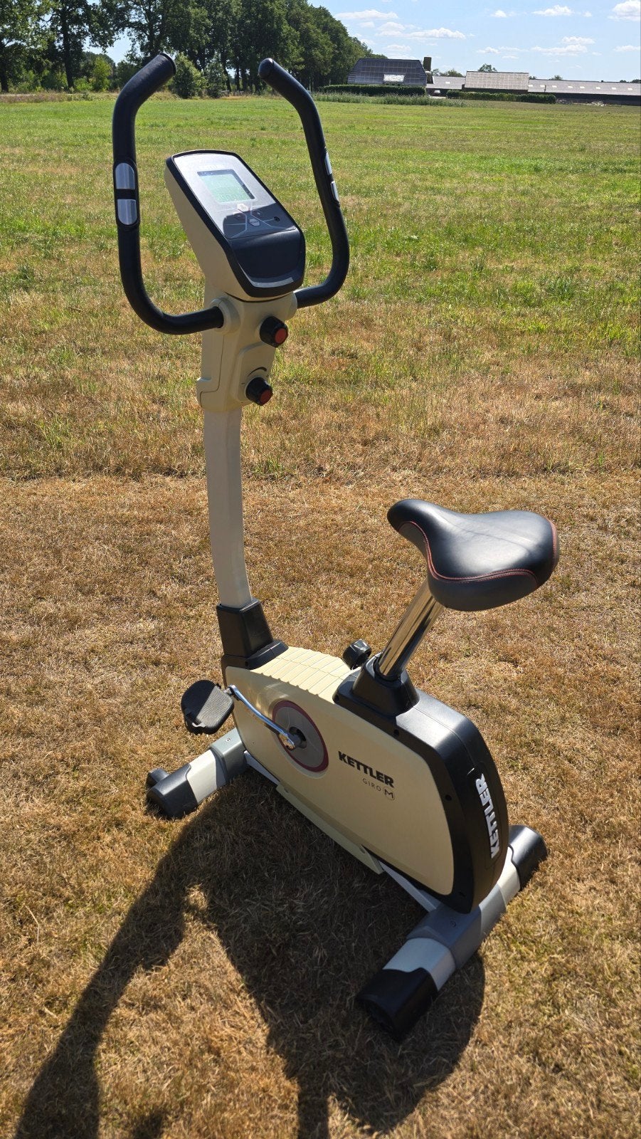 Kettler Giro M Hometrainer – Compacte Fitnessfiets, Kunststof, Gebruikt, Ophalen of Verzenden, Benen