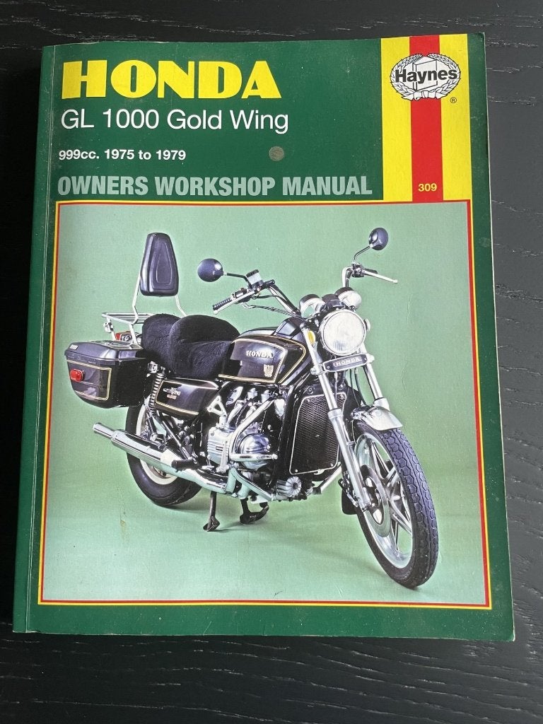 werkplaatshandboek HONDA GL1000 Goldwing; 14,95 euro Haynes, Motoren, Ophalen of Verzenden, Honda