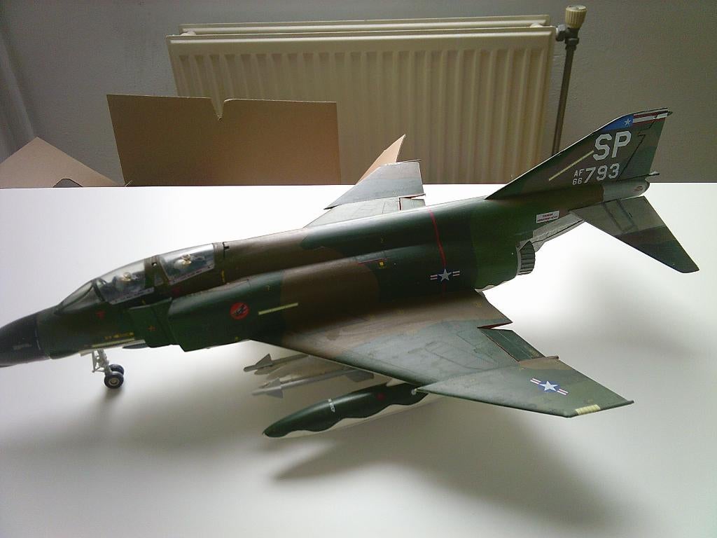 F-4D Phantom II US Air Force AF66-793, Overige merken, Ophalen of Verzenden, Zo goed als nieuw, Groter dan 1:72