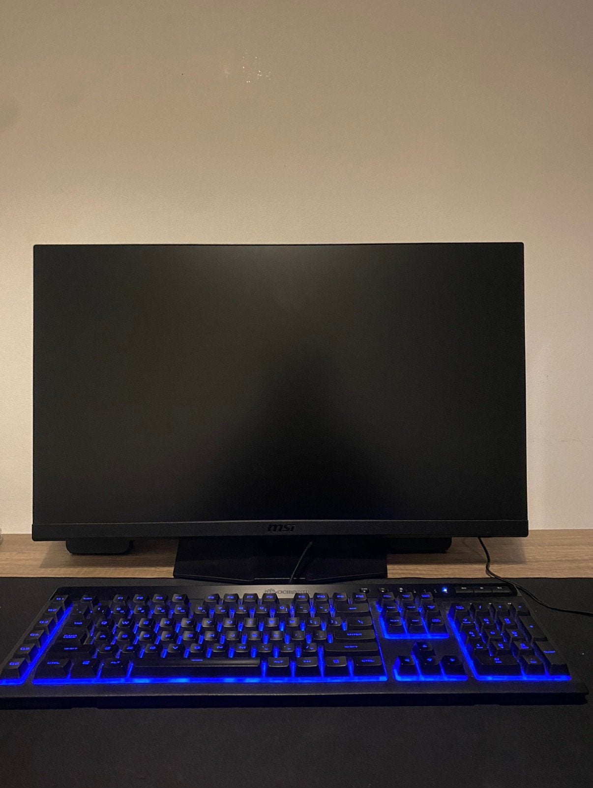 MSI 1440p 27’ inch Gaming monitor, IPS, Nieuw, Minder dan 1 ms, HDMI