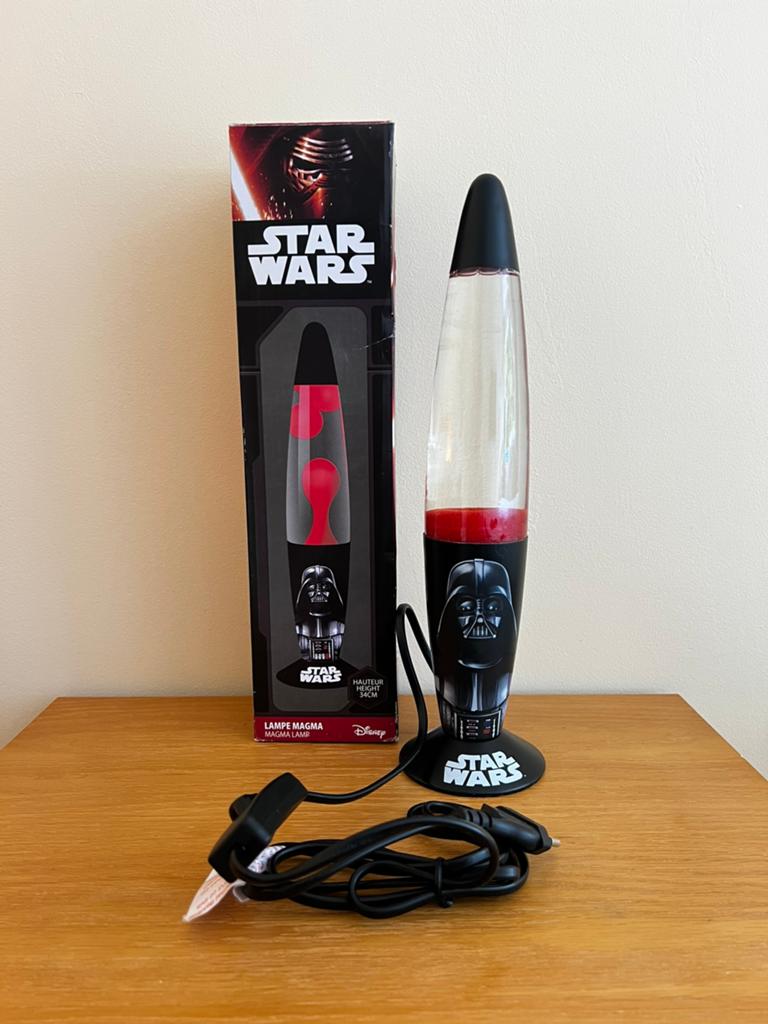 Star Wars Lava Lamp Dart Vader, Ophalen of Verzenden, Zo goed als nieuw