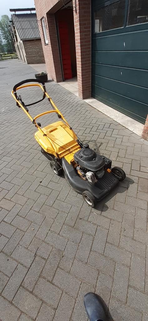 Stiga duwmaaier met Honda blok, Tuin en Terras, Cirkelmaaier, Gebruikt, Stiga, Ophalen of Verzenden