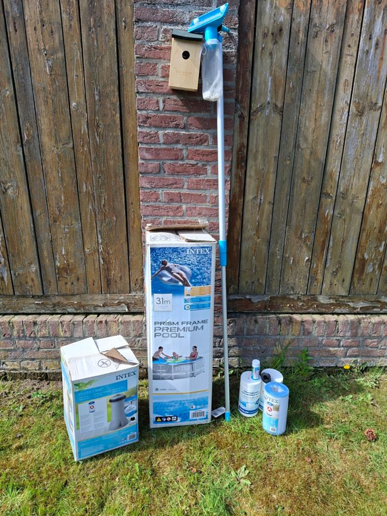Zwembad, Tuin en Terras, Ophalen, Rechthoekig, Opzetzwembad, Minder dan 80 cm