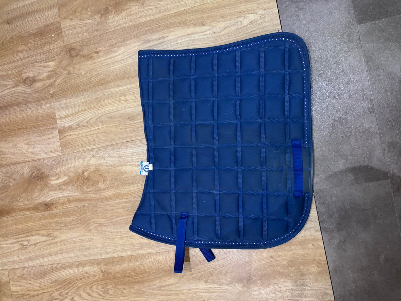 Dekje (paard), Dieren en Toebehoren, Katoen, Overige merken, Zo goed als nieuw, Blauw