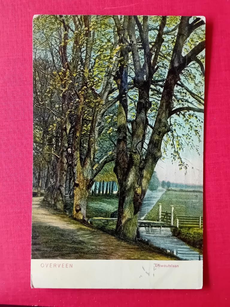 Ansichtkaart Overveen, Ophalen of Verzenden