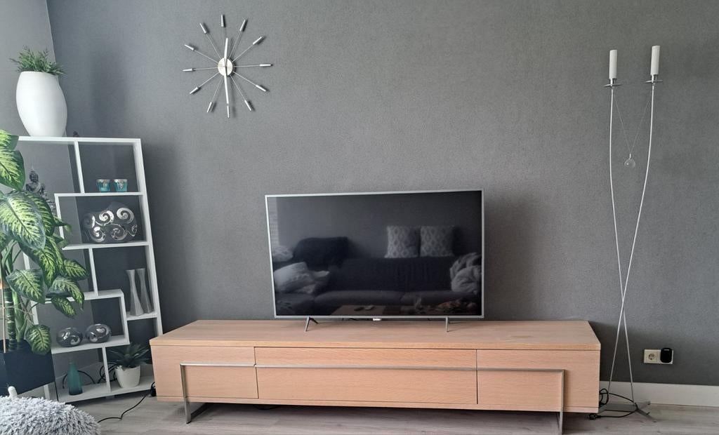 Bert Plantagie Vision TV kast - White Wash Eiken, Huis en Inrichting, Kasten | Televisiemeubels, Ophalen, Gebruikt, 25 tot 50 cm