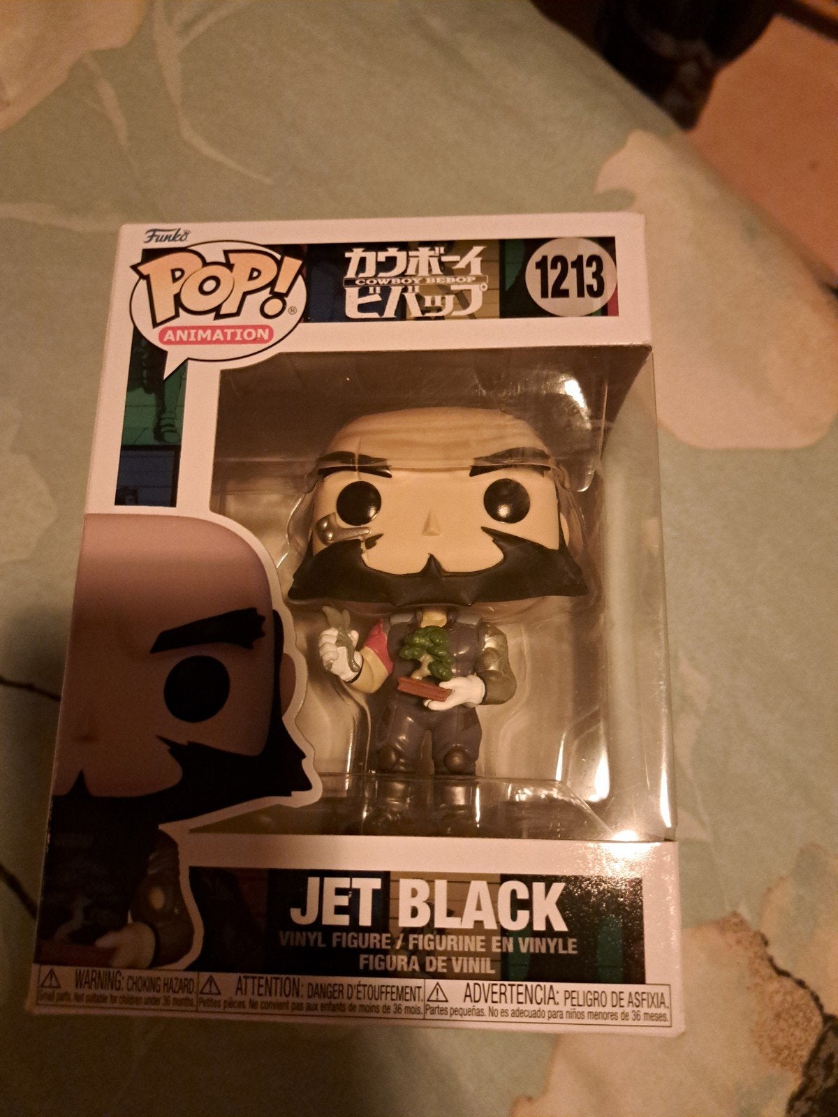 Funko Pop! Animation: Cowboy Bebop - Jet Black #1213, Ophalen of Verzenden, Nieuw