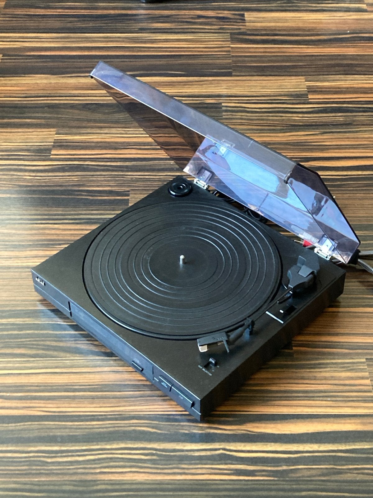 Akai AP-M670 Volautomatische Platenspeler met Nieuwe Naald, Audio, Tv en Foto, Gebruikt, Automatisch, Ophalen of Verzenden, Platenspeler
