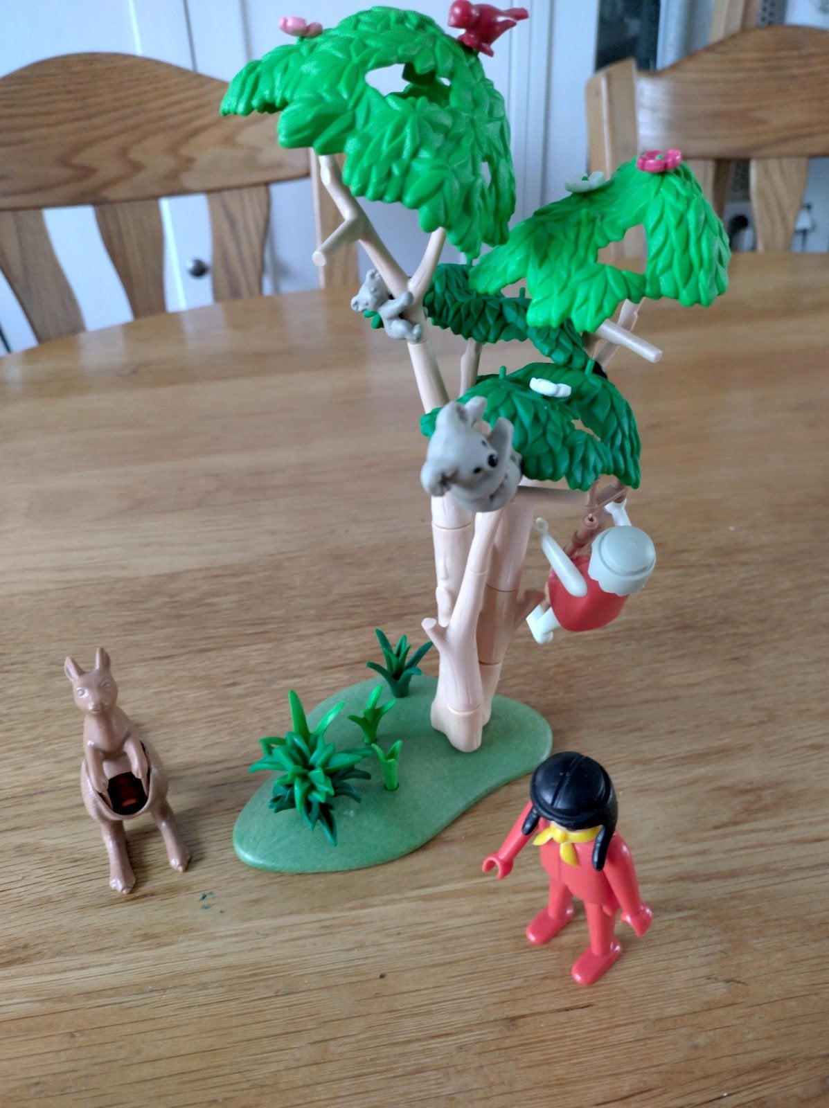 Playmobil Koala boom met kangoeroe en figuur, Ophalen of Verzenden, Gebruikt, Jongen of Meisje