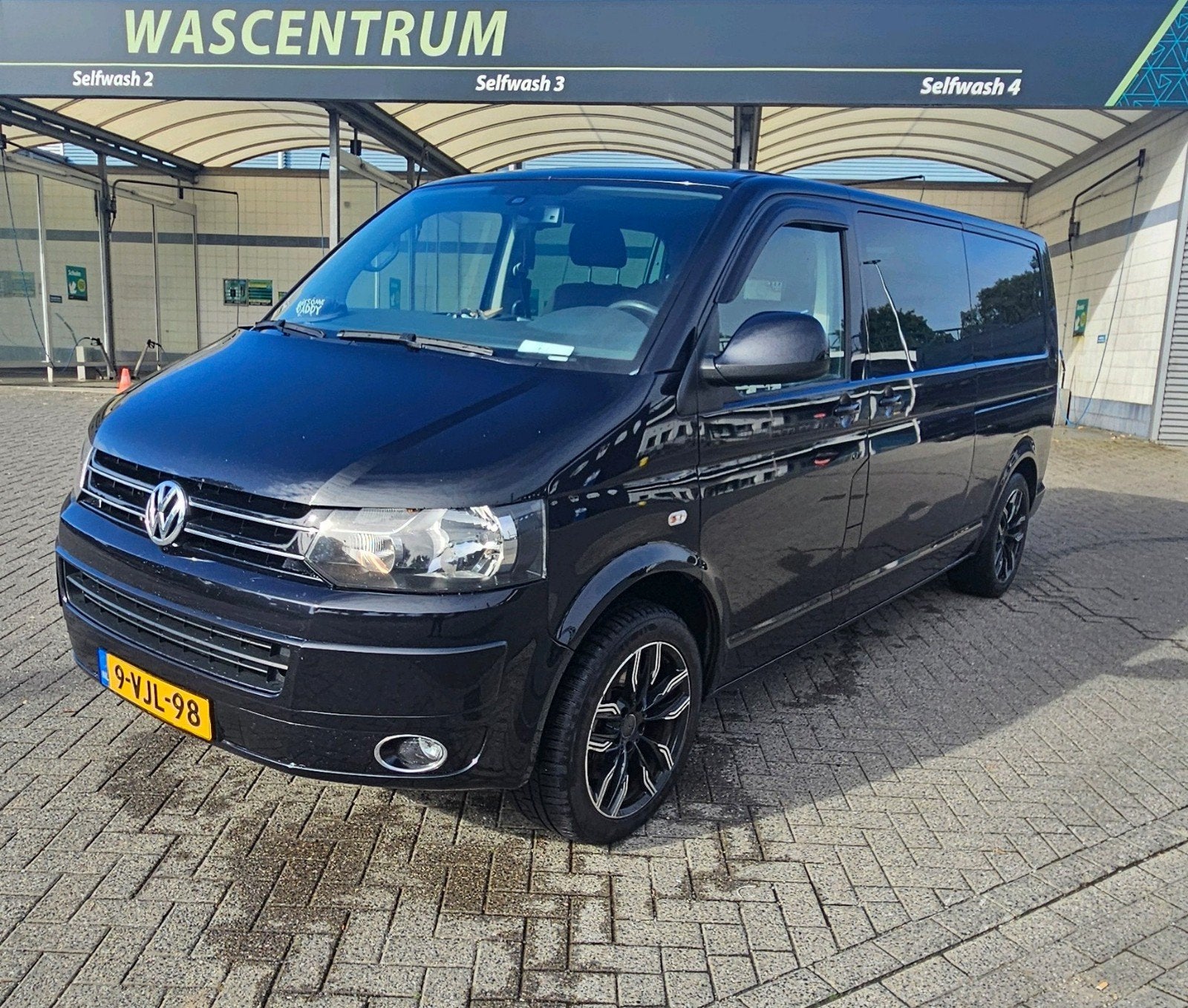 VW T5 2.0 TDI 181PK Automaat | 5-Zits | 2x Schuifdeur, Stof, 4 cilinders, 181 pk, Volkswagen