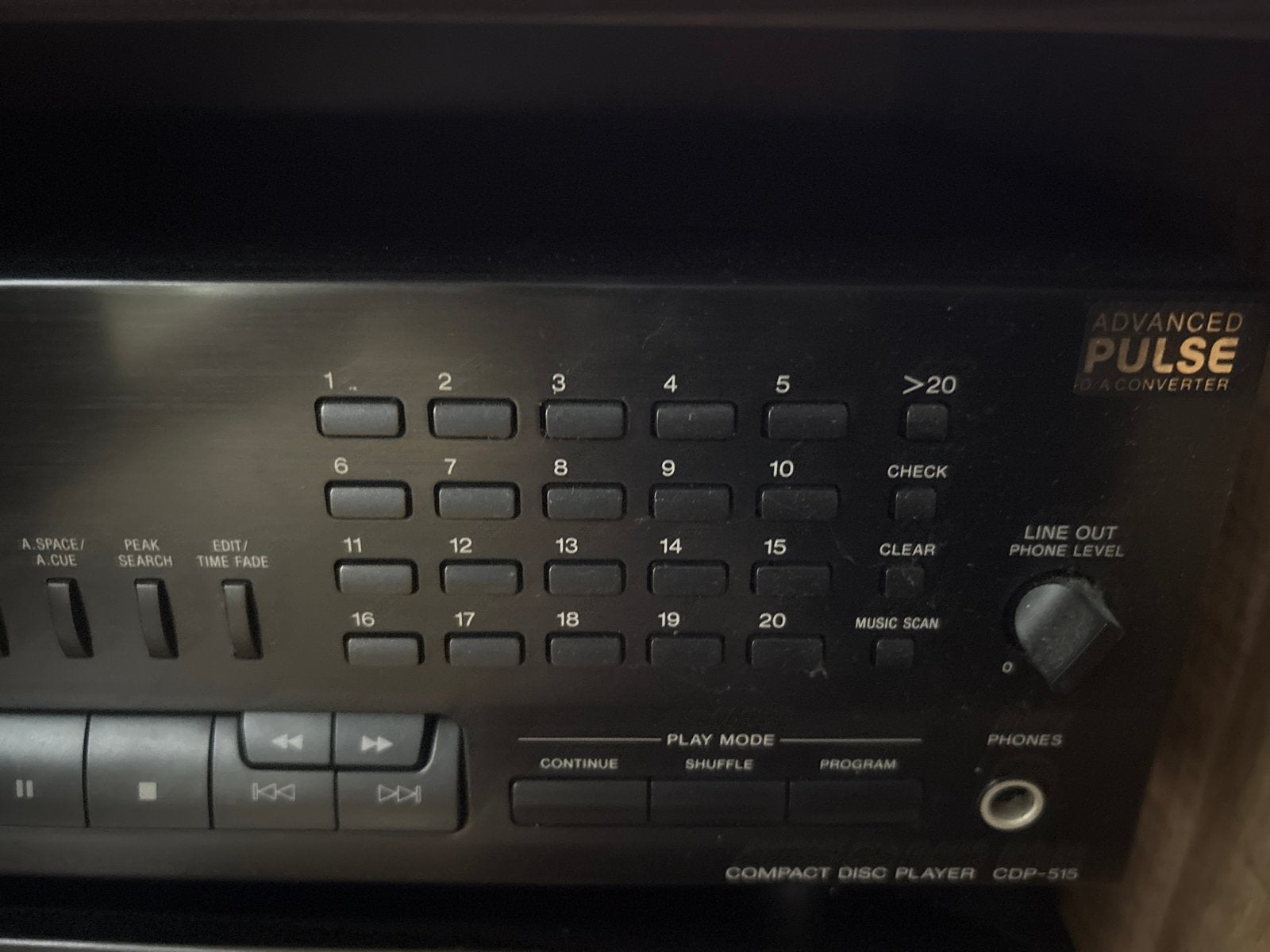 Sony CDP-51S Compact Disc Speler - Uitstekende Staat, Ophalen, Zo goed als nieuw, Sony