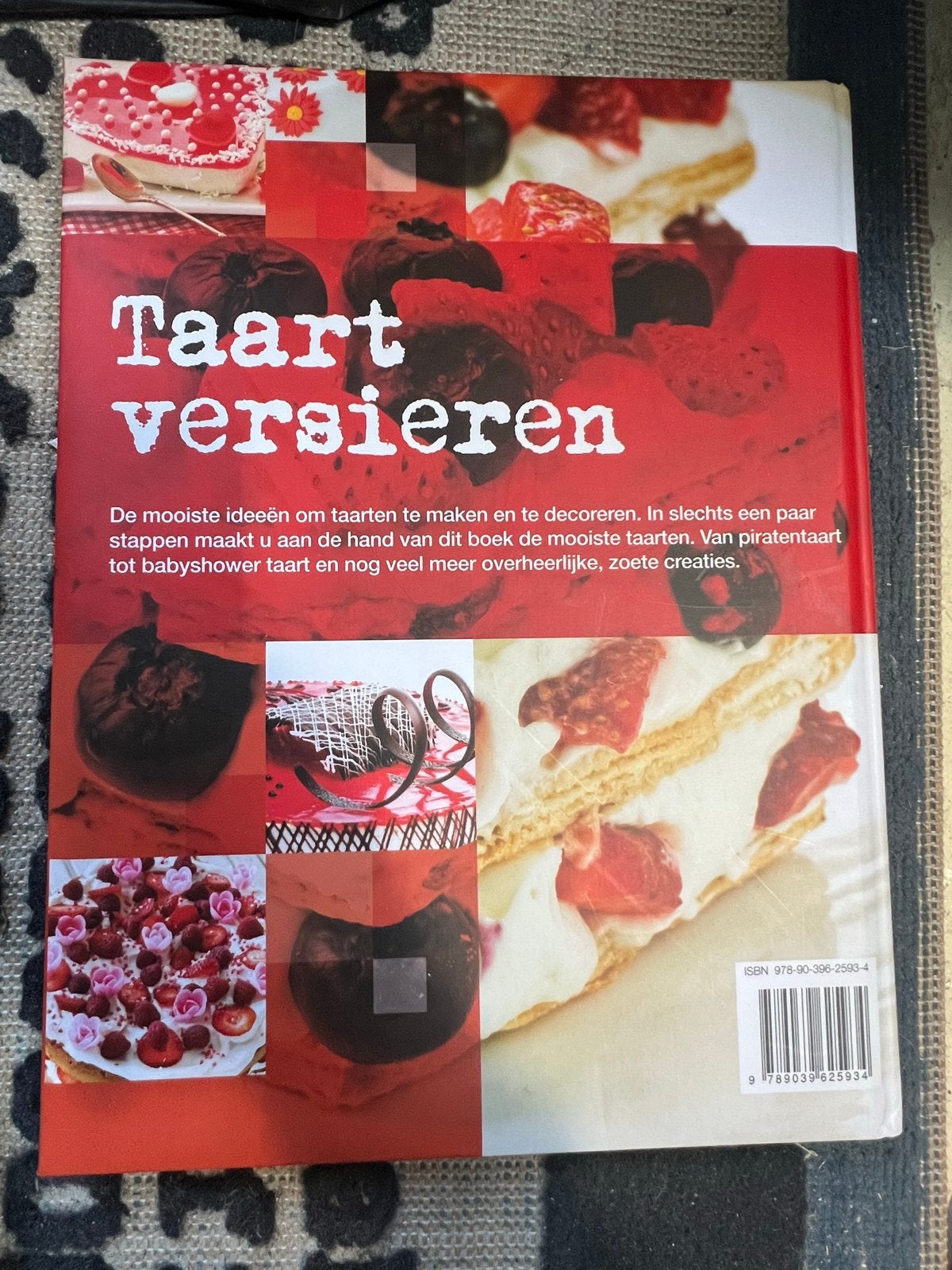 Taart versieren: dotje slagroom... maar dan net even anders, Ophalen of Verzenden, Zo goed als nieuw, Overige gebieden, Taart, Gebak en Desserts