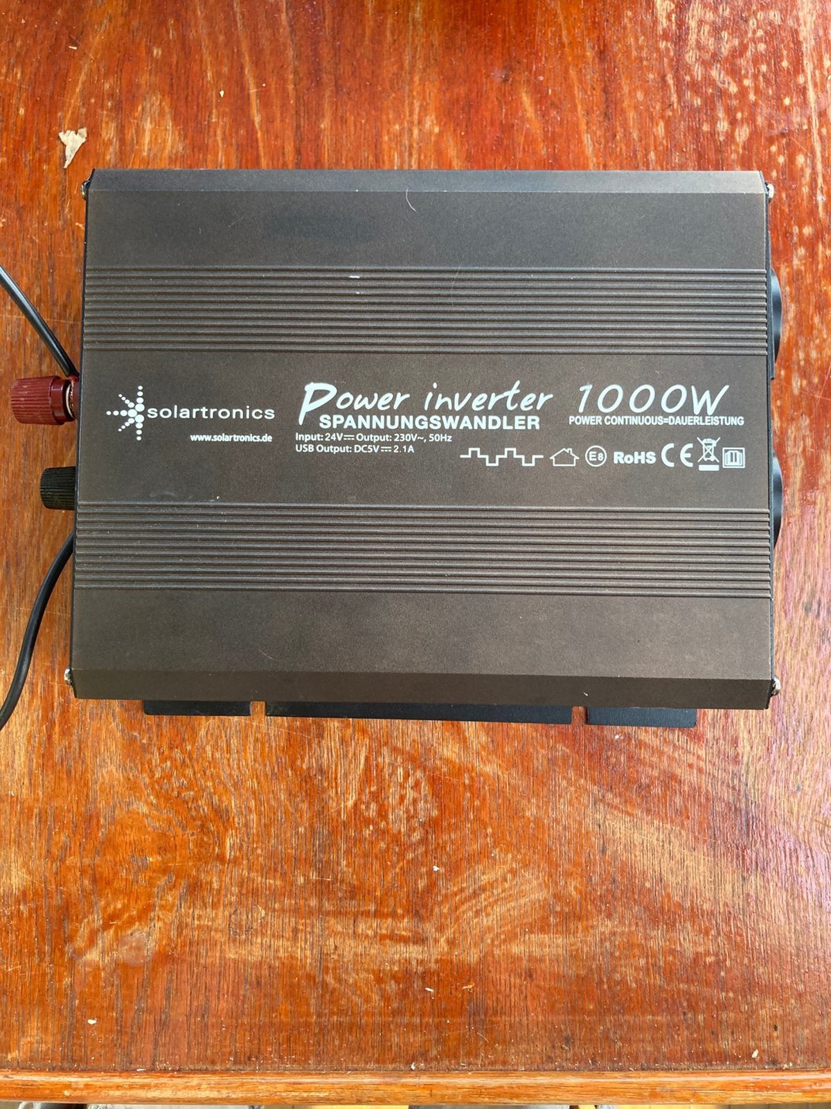 Solartronics 1000 Watt Omvormer 24V, Ophalen of Verzenden, Zo goed als nieuw