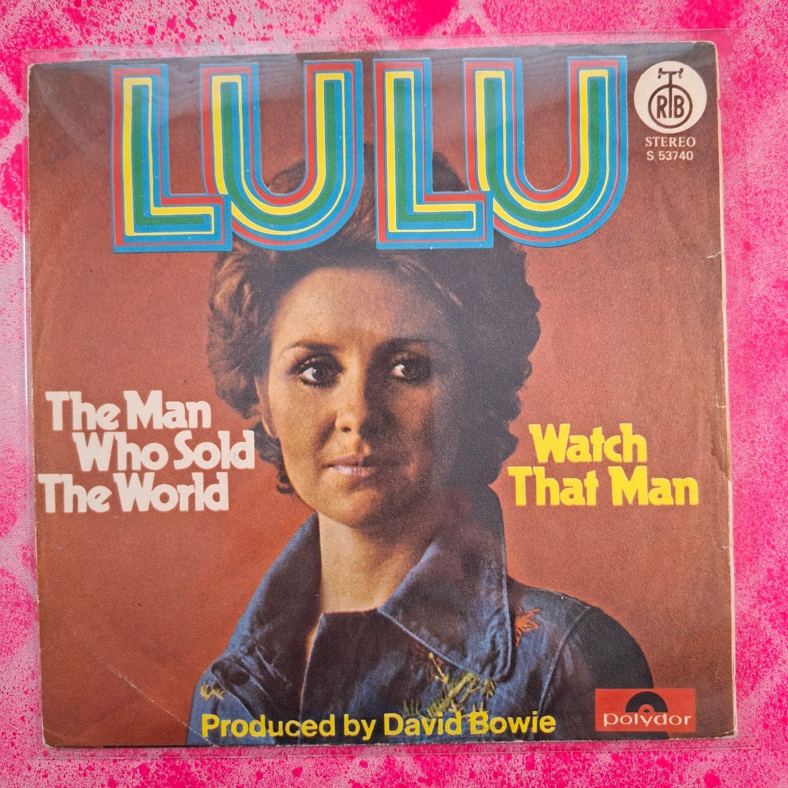 Lulu The man who sold the world /  Watch that man     single, Fotohoes, Ophalen of Verzenden, Gebruikt, Pop