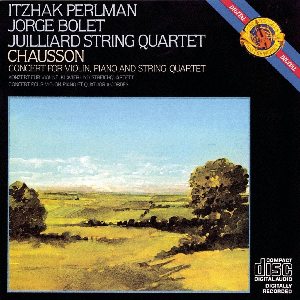 CHAUSSON Concerto... CD PERLMAN BOLET CBS, Ophalen of Verzenden, Modernisme tot heden, Gebruikt, Orkest of Ballet