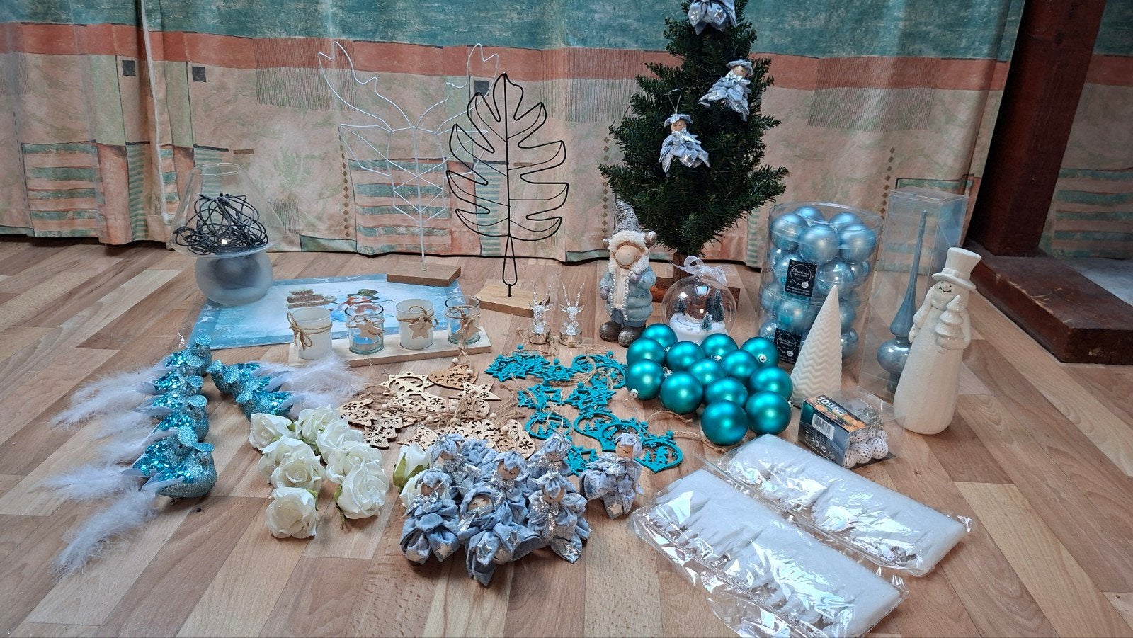 Kerst Decoratie Blauw, Diversen, Ophalen