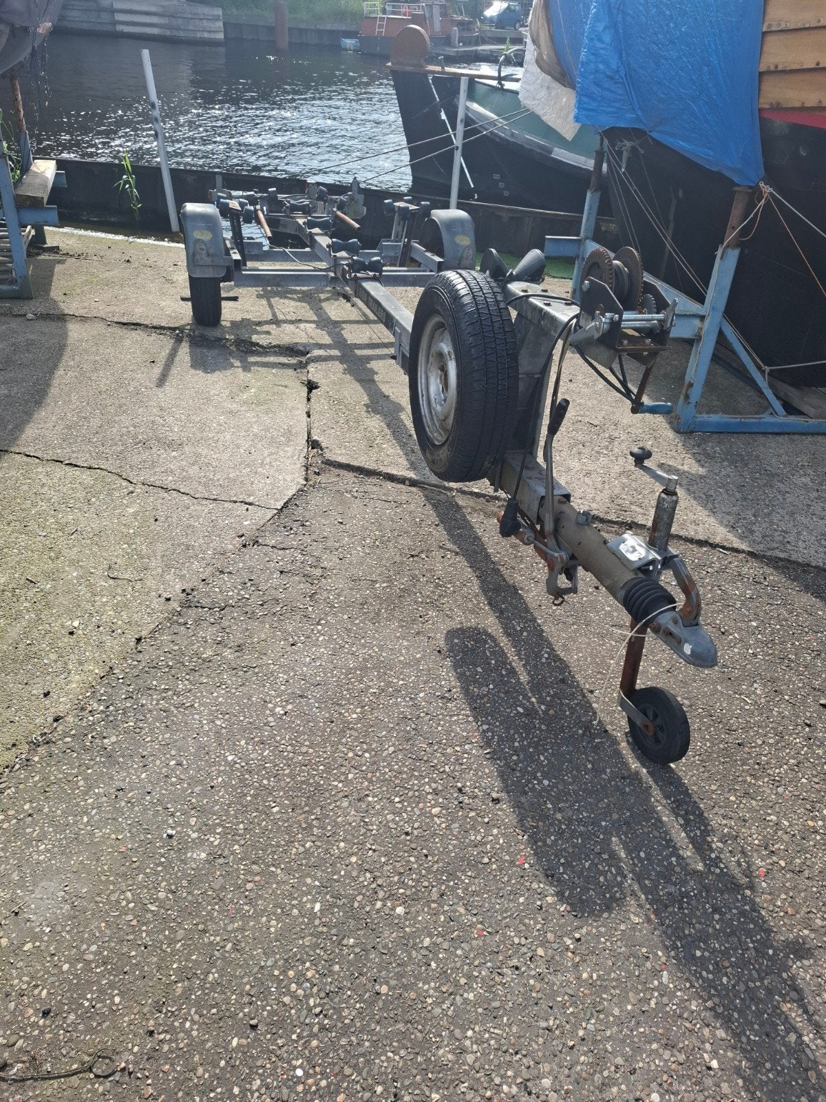 Riba 1100 kg kantel-trailer met eigen kenteken, Overige merken, Gebruikt, Overige brandstoffen, Ophalen