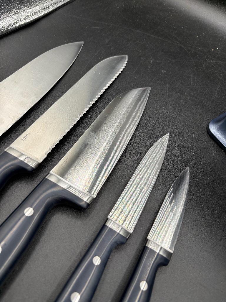 Tefal EverSharp K297S644 - Messenset - 5-delig, Verzenden, Nieuw, Rvs of Chroom, Tefal
