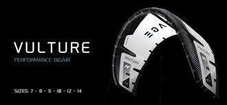 Kite Vantage Vulture Gen3 12m Black & White edition, Ophalen, Kite, 12 m², Geen board