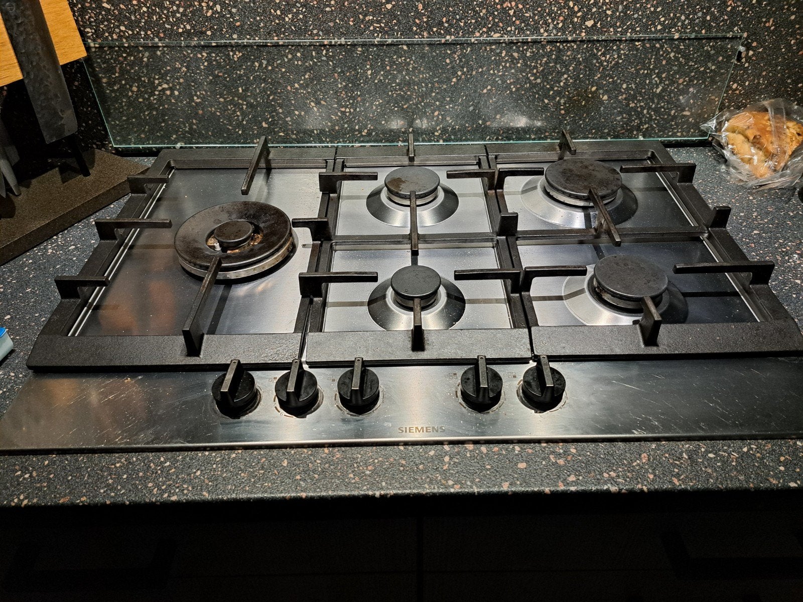 Siemens Gasfornuis 75x52 - Zo goed als nieuw, Ophalen, 60 cm of meer, Zo goed als nieuw, Inbouw