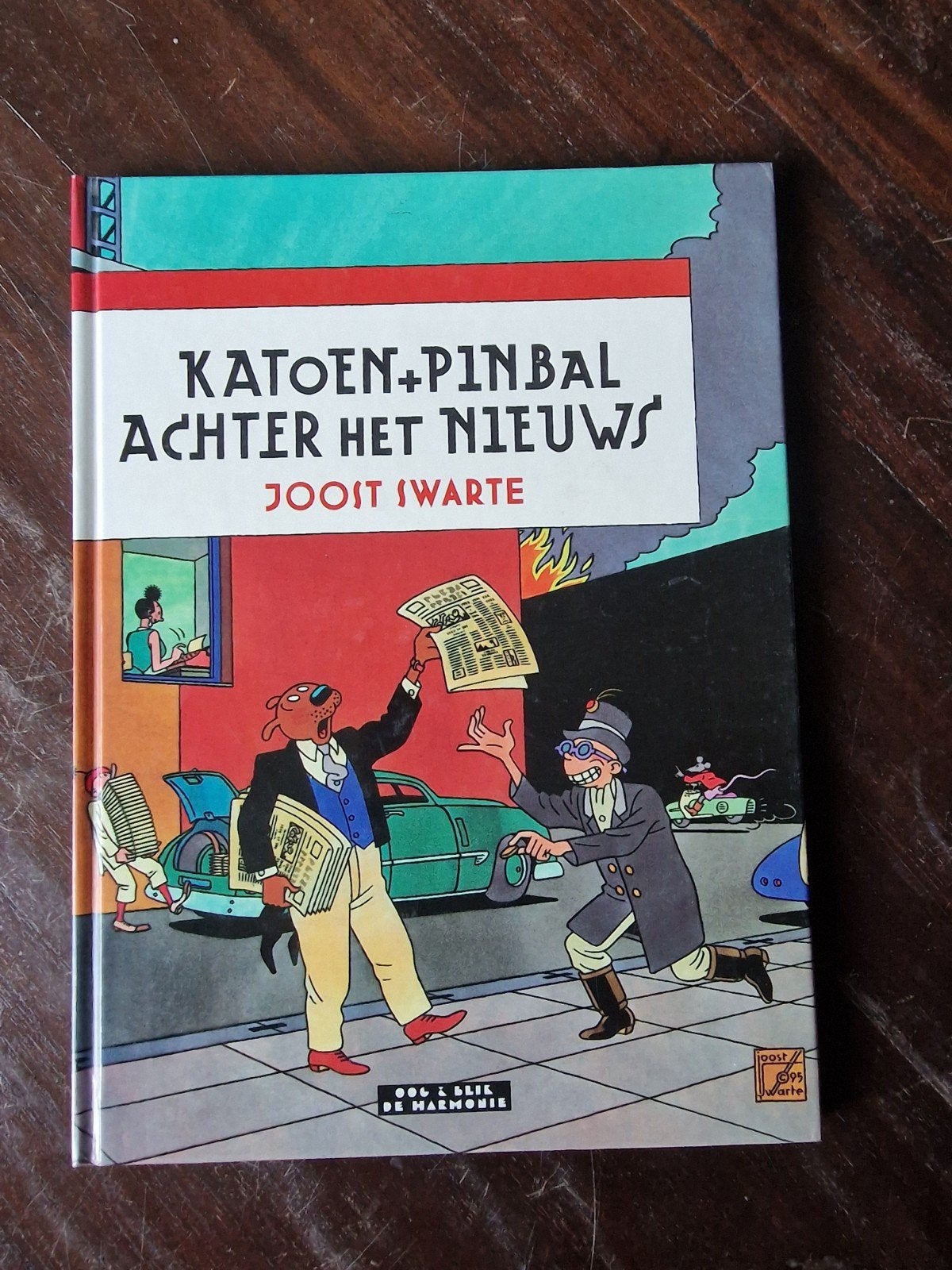 Katoen + Pinbal: Achter het Nieuws - Joost Swarte, Boeken, Ophalen of Verzenden