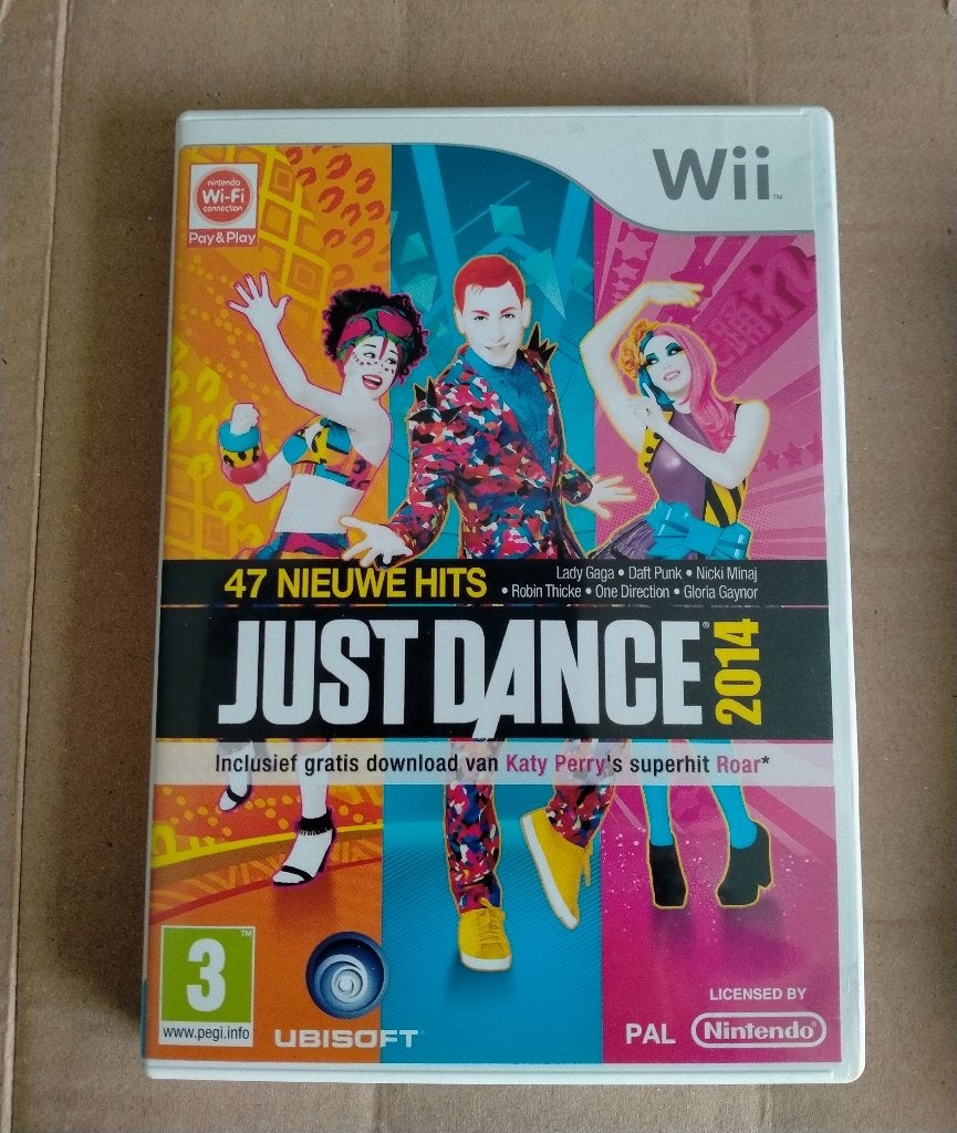 just dance 2014, 2015, 2017 en 2019 nintendo wii, Spelcomputers en Games, Ophalen, Muziek, Zo goed als nieuw, 3 spelers of meer