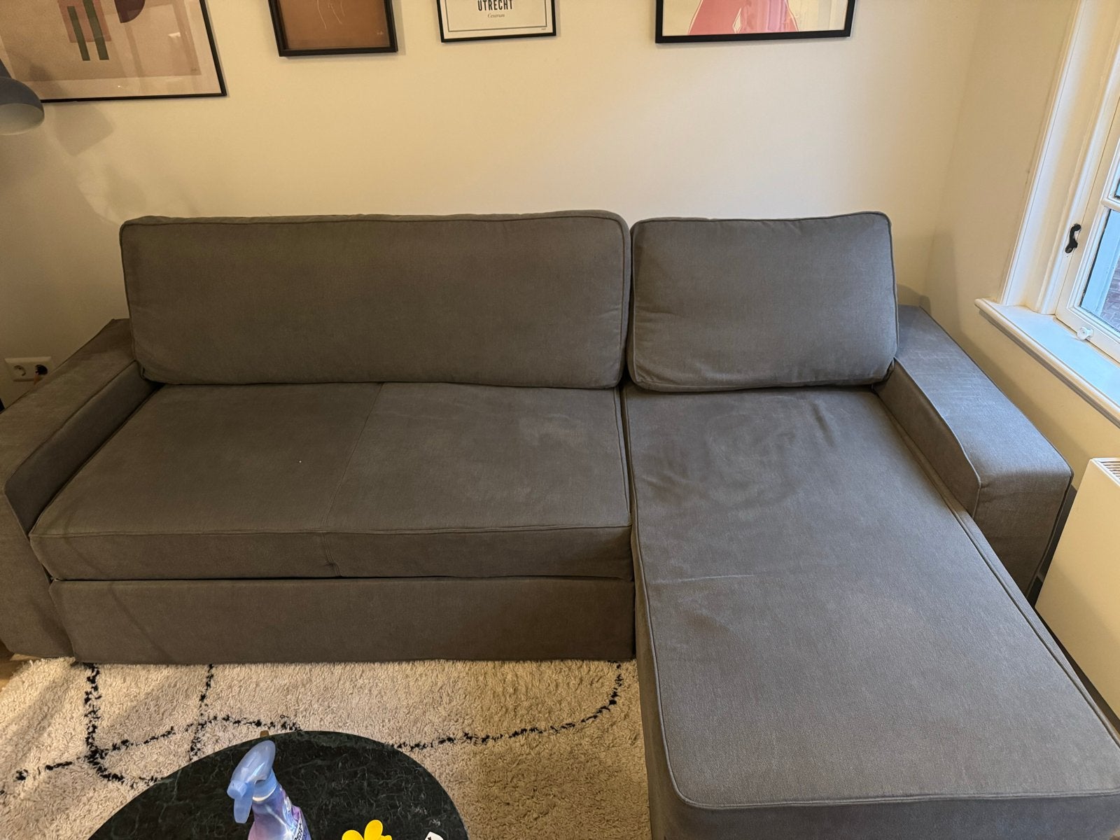 IKEA Vilasund slaapbank hoekbank met opbergruimte, Gebruikt, Tweepersoons, Ophalen of Verzenden, Overige maten