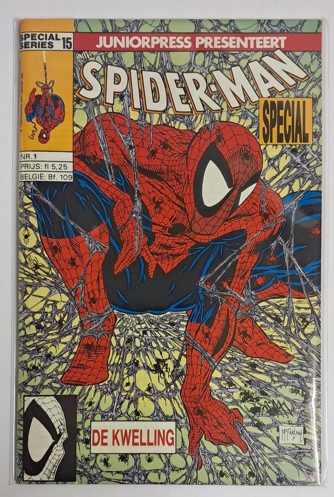 Spiderman Special 1 ( Juniorpress 1991 )., Boeken, Eén comic, Europa, Ophalen of Verzenden, Zo goed als nieuw