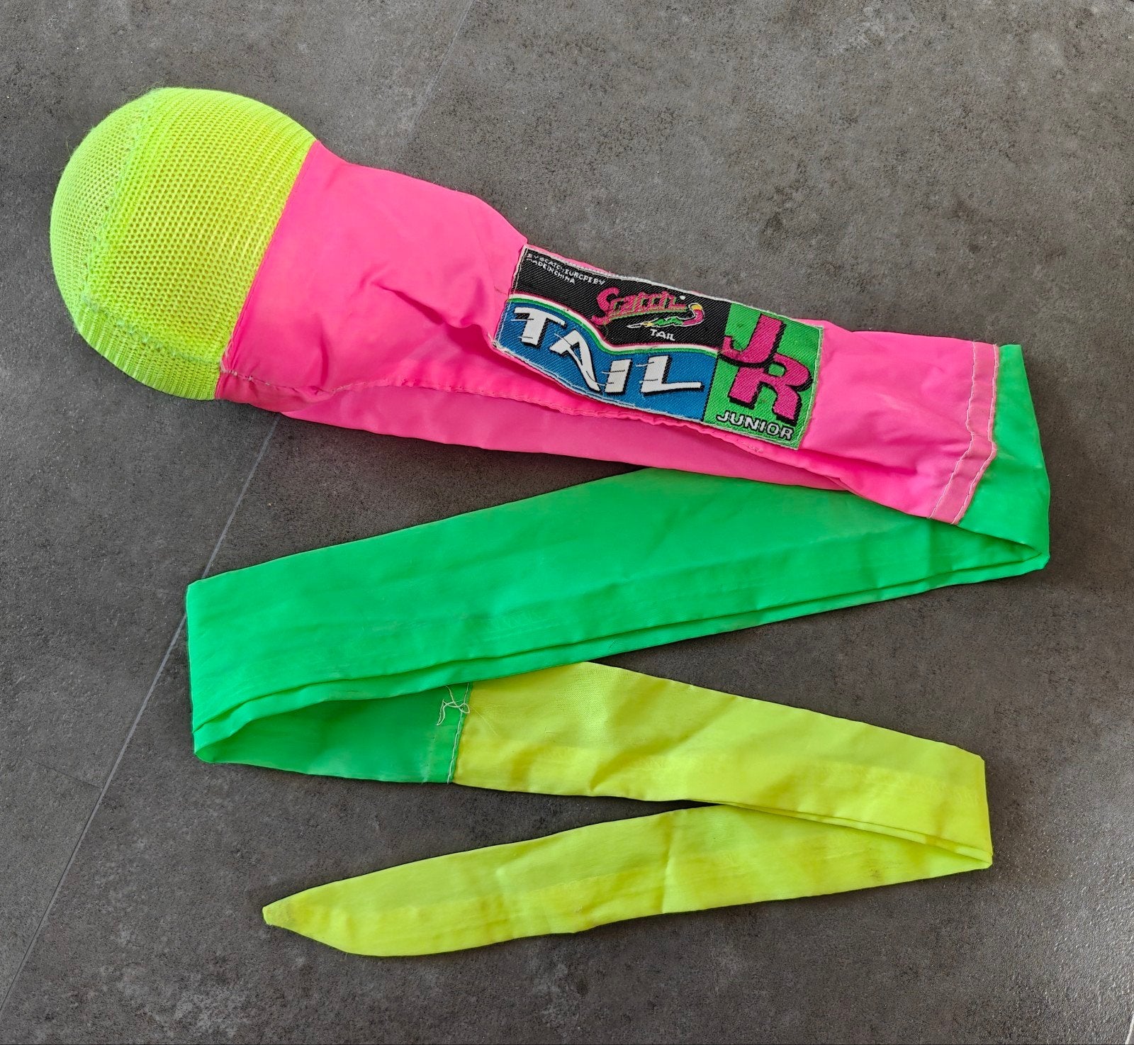 Vintage Scatch Tail Jr. 90s Y2K Neon Buitenspeelgoed, Ophalen of Verzenden, Gebruikt