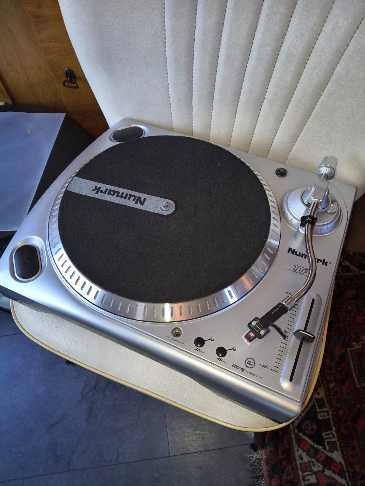 Numark TT1550 Professionele USB Platenspeler, Ophalen