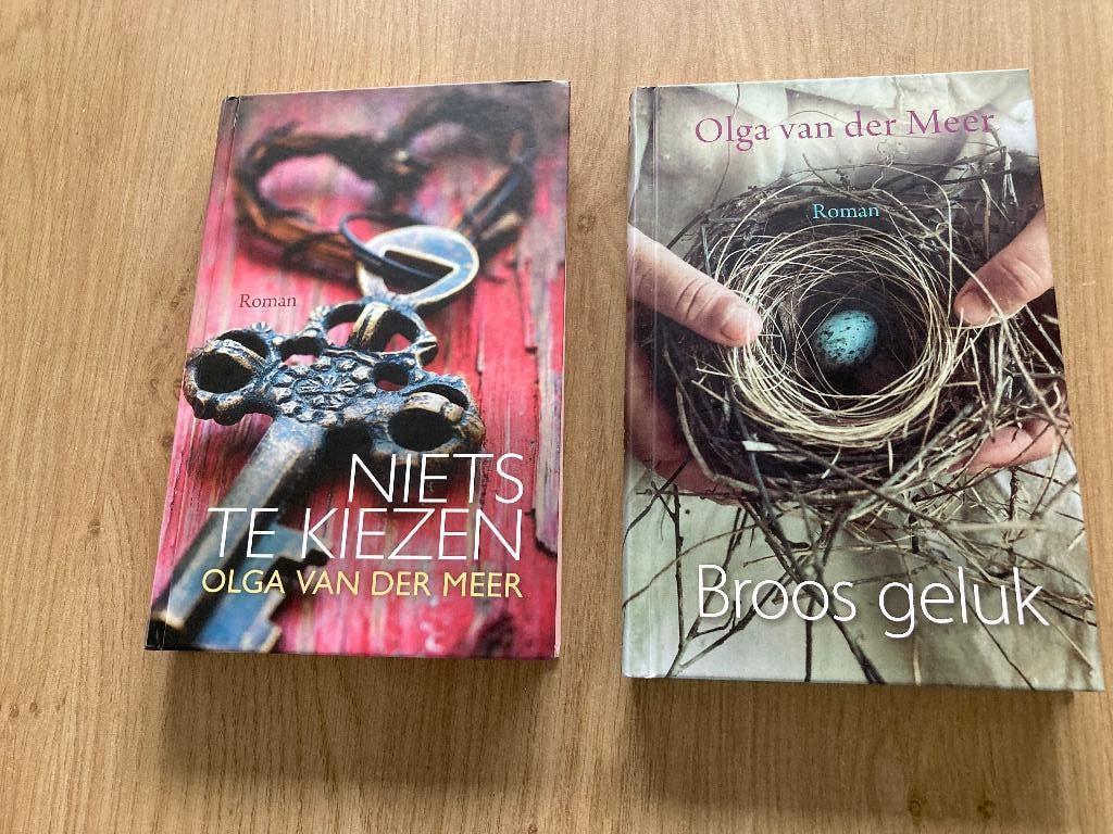 2 boeken Olga van der Meer, Ophalen of Verzenden, Zo goed als nieuw