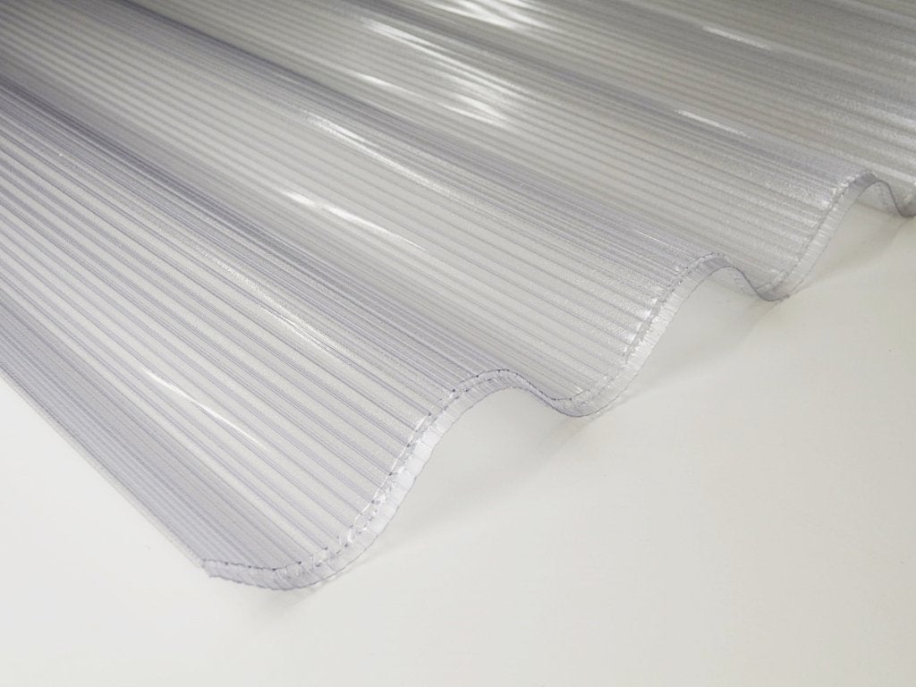 polycarbonaat Golfplaat 3-wandig 177/51 type F 158/200x110cm, Nieuw, 15 m² of meer, Ophalen, Minder dan 4 cm