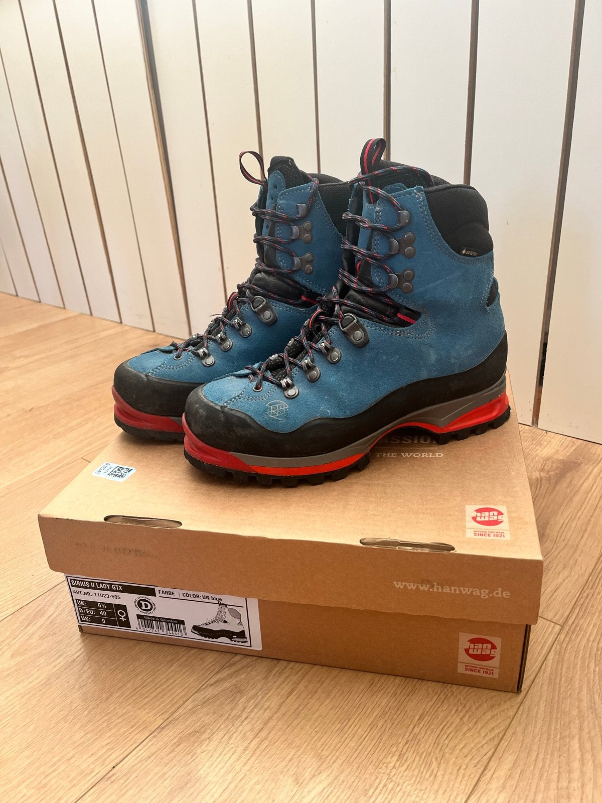 Hanwag Sirius II Lady GTX wandelschoenen - Maat 40, Ophalen of Verzenden, Zo goed als nieuw, Schoenen