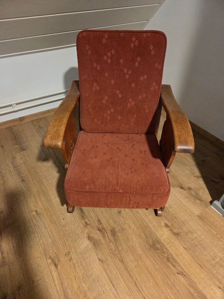 Rokers stoel, Ophalen, Gebruikt, Minder dan 75 cm, Stof