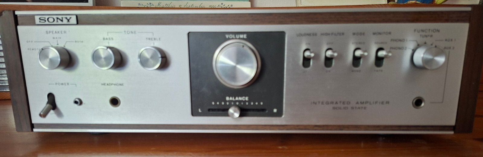 Sony TA-1010, Ophalen, Zo goed als nieuw, Minder dan 60 watt, Sony