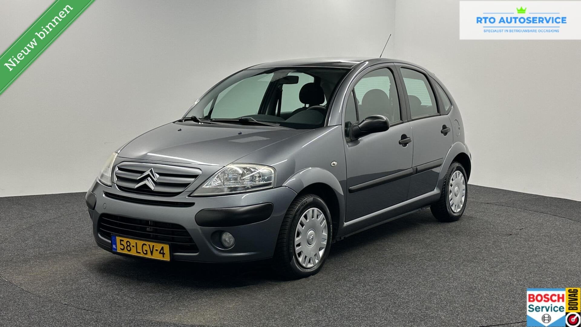 Citroen C3 1.4 Dynamique TREKHAAK AIRCO 77000 KM., Auto's, Voorwielaandrijving, 989 kg, Met garantie (alle), Origineel Nederlands