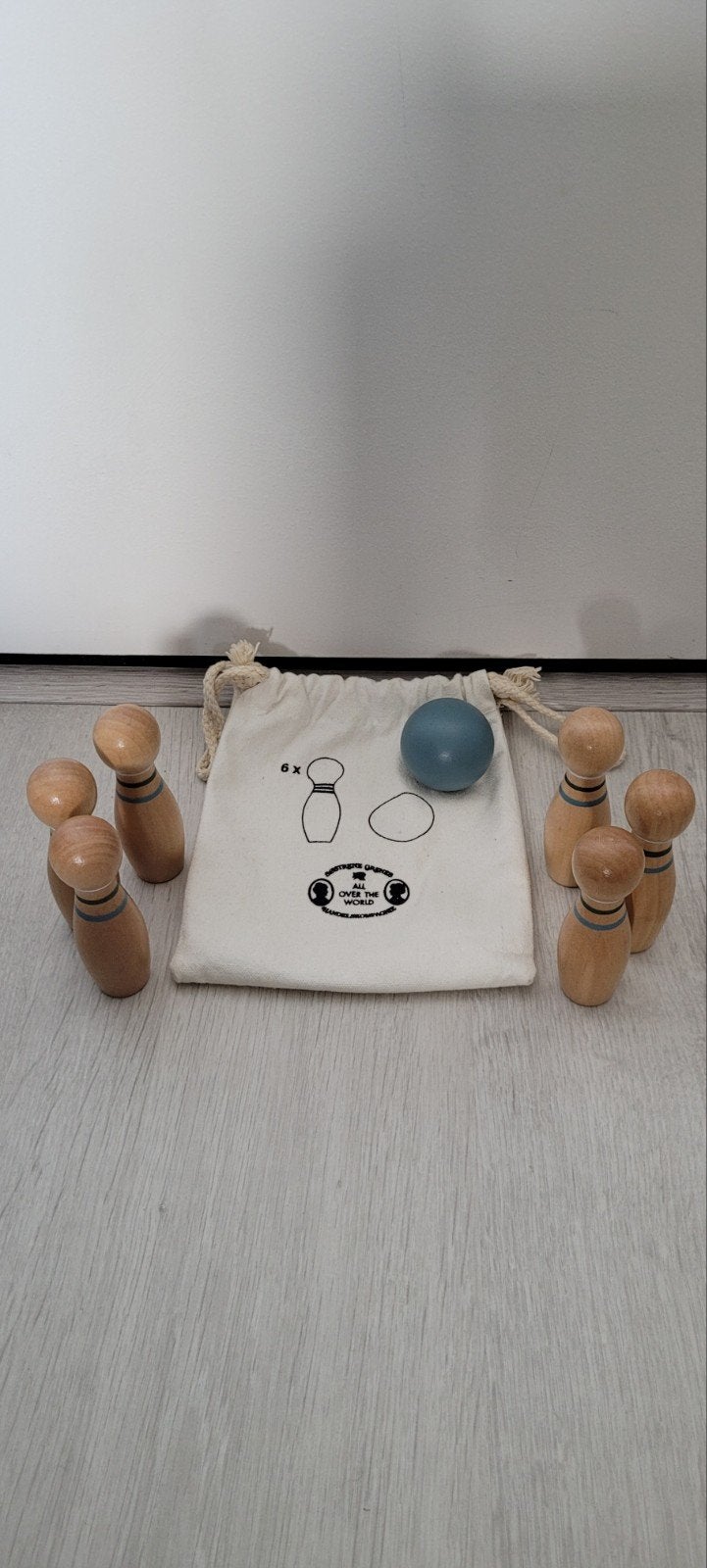Houten bowling set Dille en Kamille, Ophalen of Verzenden, Nieuw