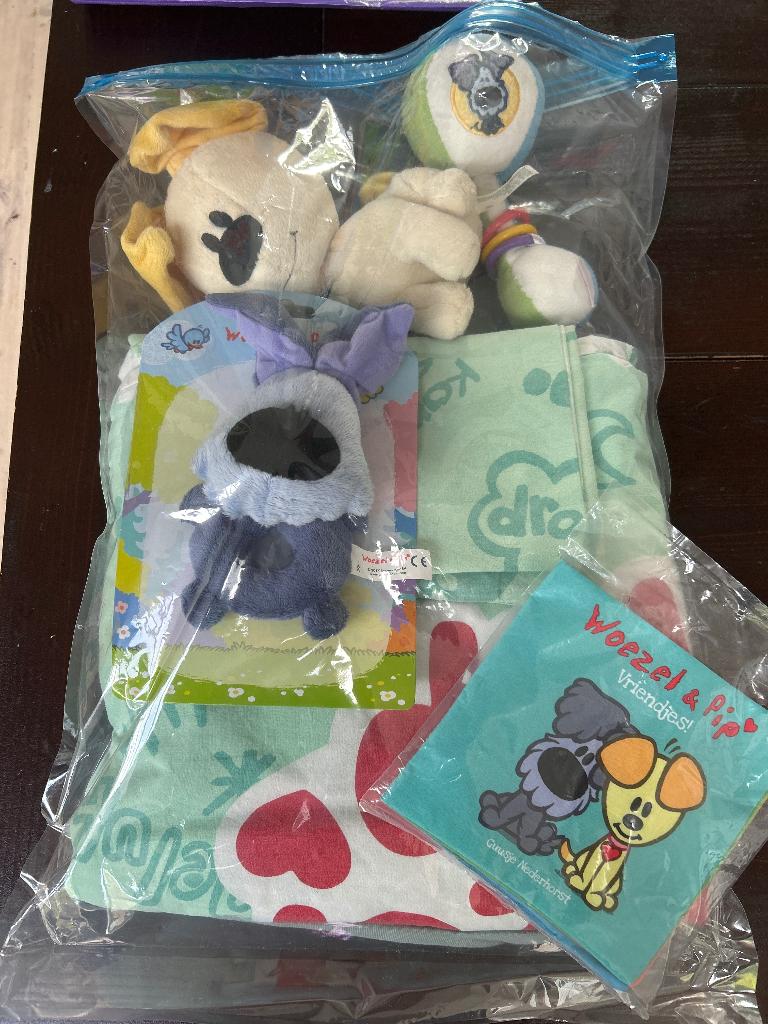 Pakket Kinderbeddengoed, Kinderen en Baby's, Kinderkamer | Beddengoed, Ophalen, Jongetje of Meisje, Wit, Dekbedovertrek