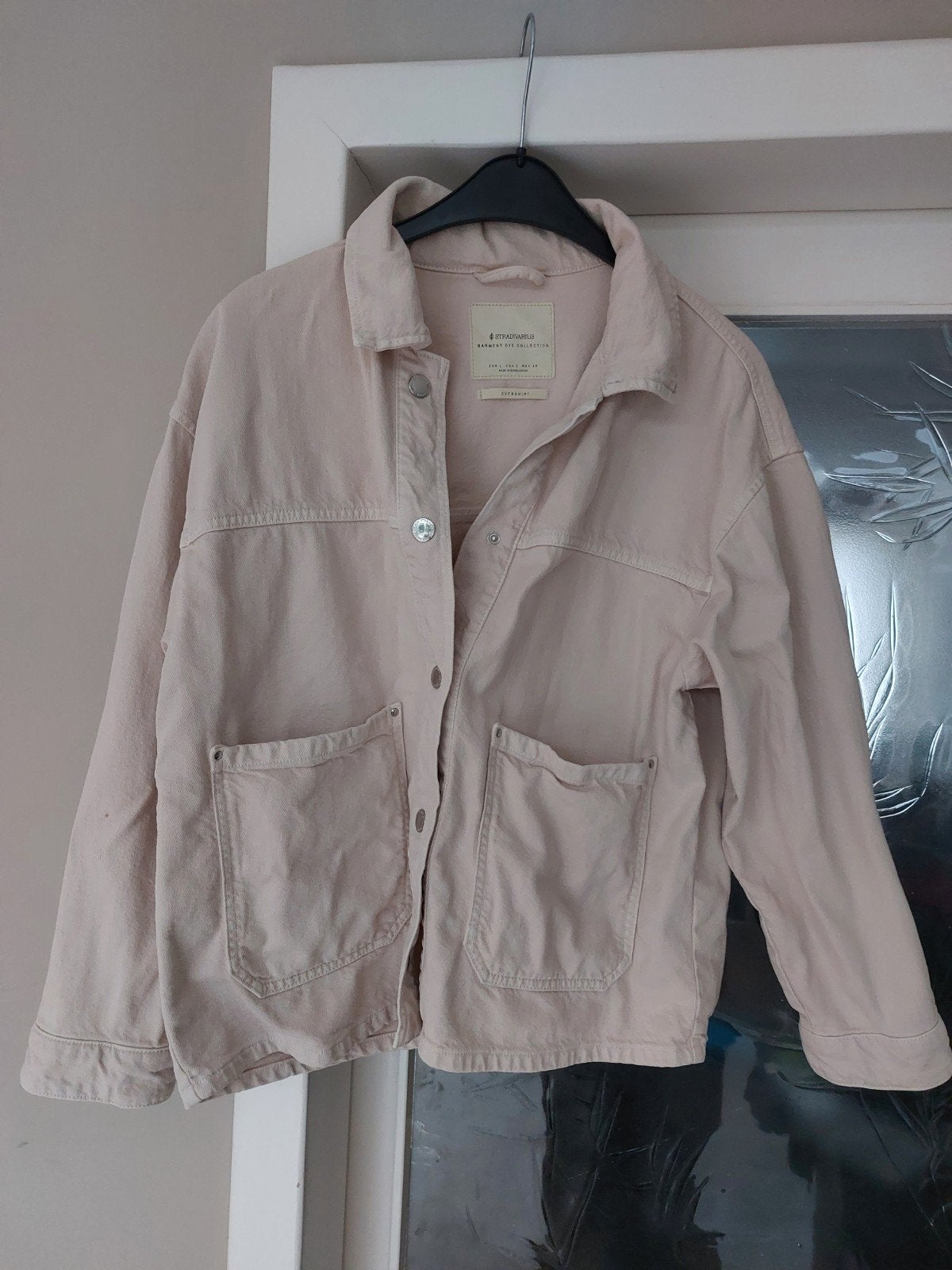 Stradivarius jasje Garment Dye Collection Maat L, Beige, Maat 42/44 (L), Ophalen of Verzenden, Stradivarius