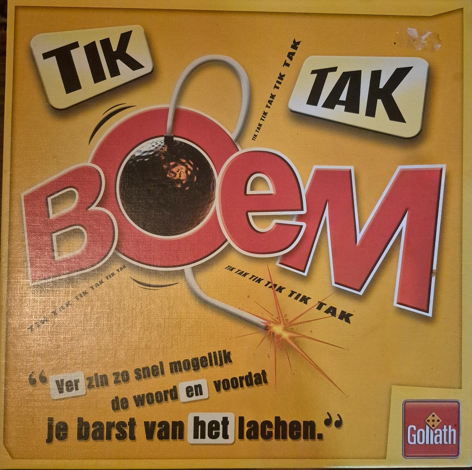 Tik tak boem gezelschapsspel, Ophalen of Verzenden