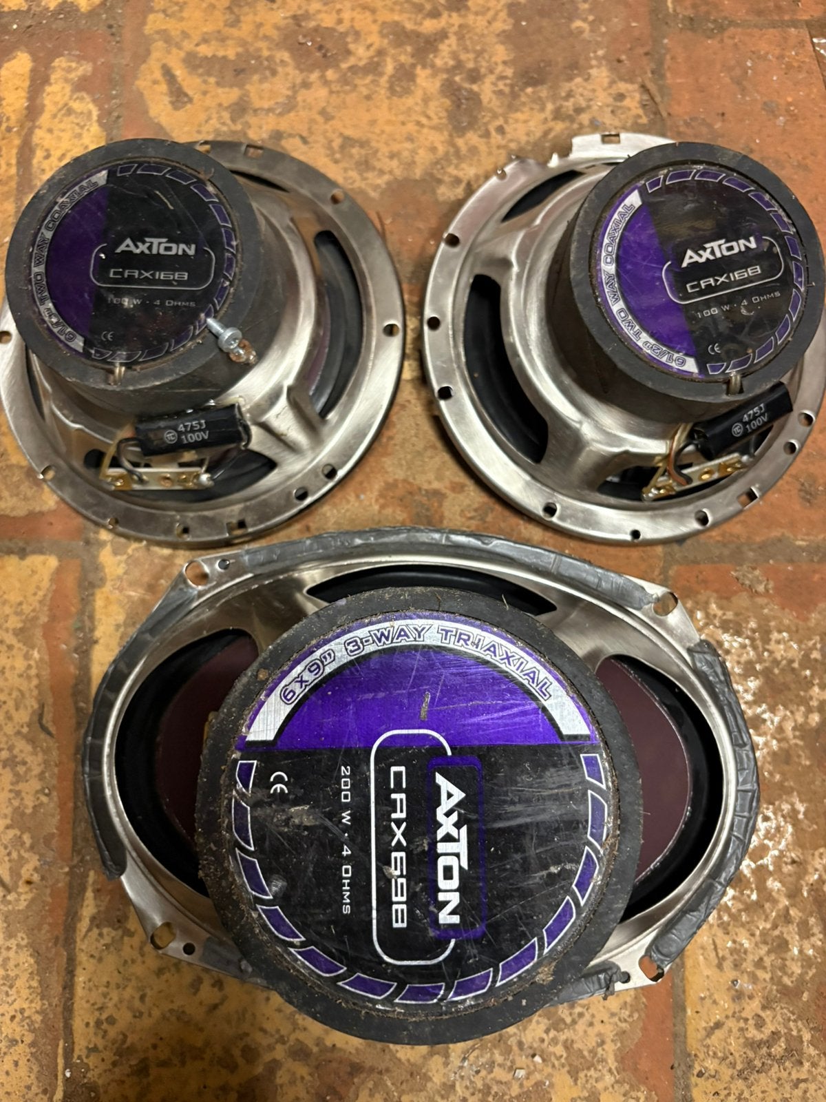 Partij caraudio-Excalibur versterkers,JBL,Axton,HarmanKardon, Ophalen, Gebruikt