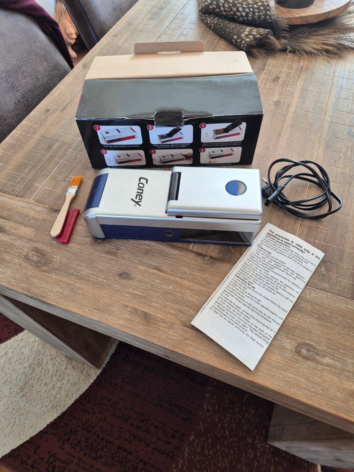 Coney 3-Injector Sigarettenmaker - Nieuw in doos, Verzamelen, Ophalen of Verzenden, Zo goed als nieuw, Overige typen