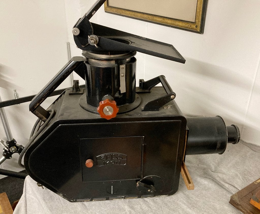 Zeiss ikon Epidiascope, Ophalen, Voor 1940, Projector