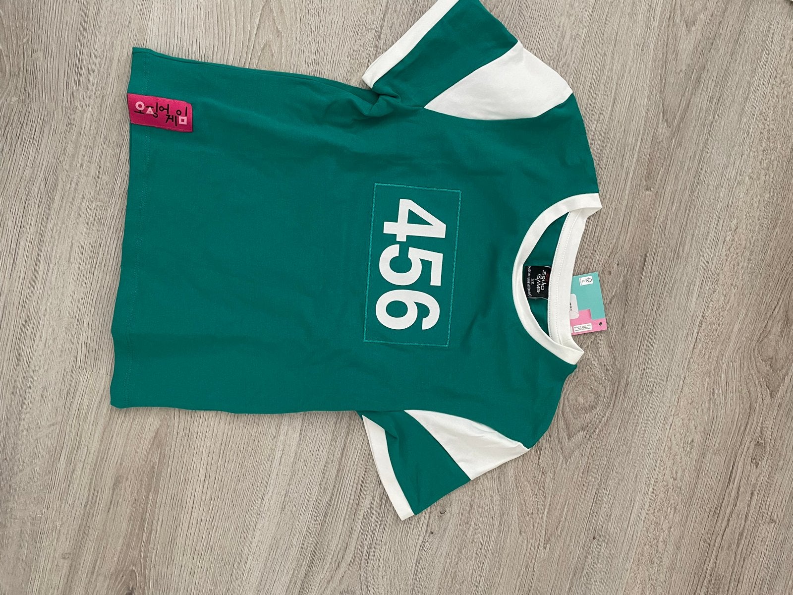 Nieuw Squid Game T-shirt - Maat XS - Nieuw, Nieuw, Ophalen of Verzenden, Korte mouw, Maat 34 (XS) of kleiner