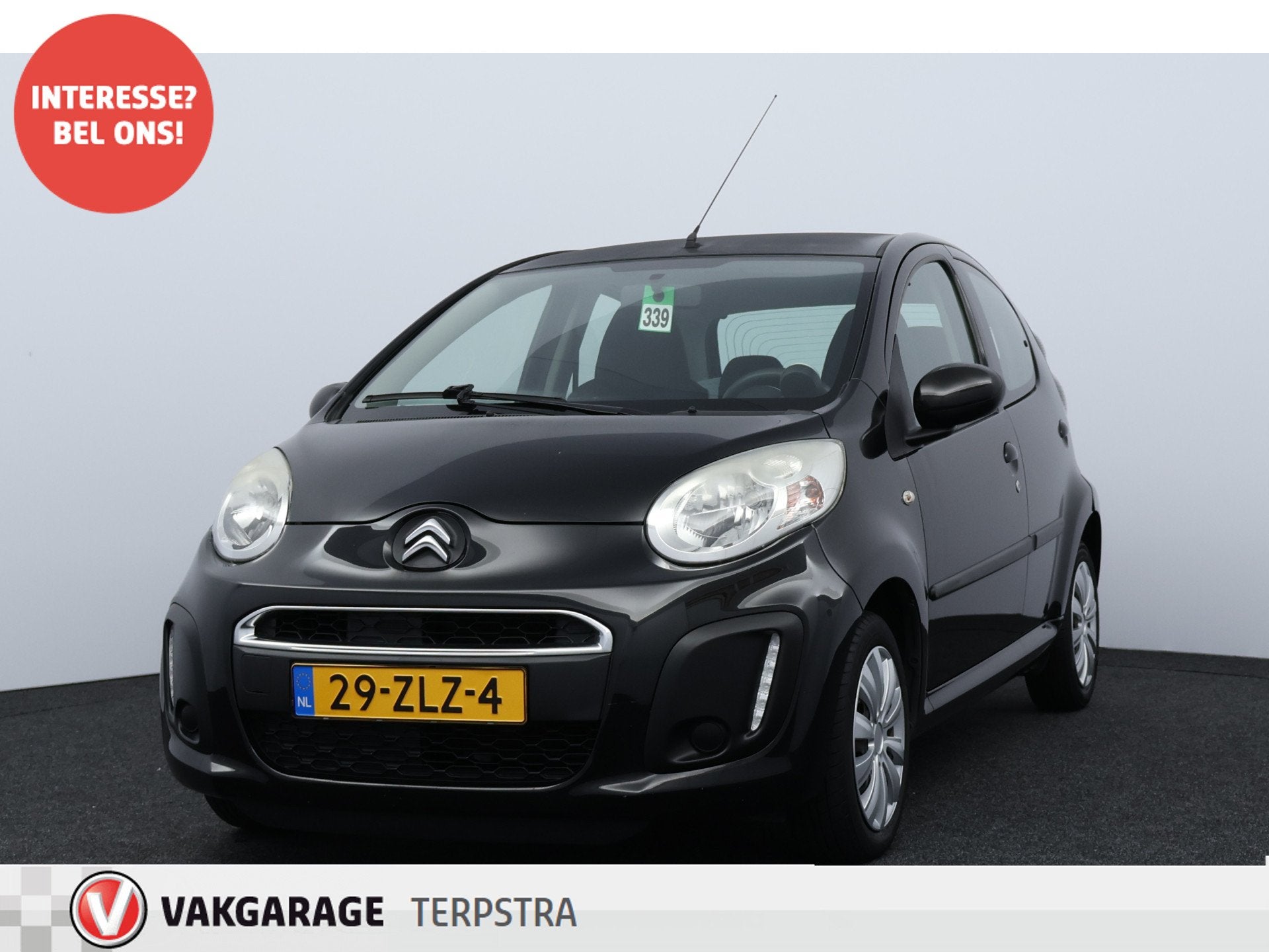 Citroën C1 1.0 Collection/ LED Dagrijverl/ 5-DRS/ Airco!/ B, Auto's, Voorwielaandrijving, Euro 5, Stof, Gebruikt