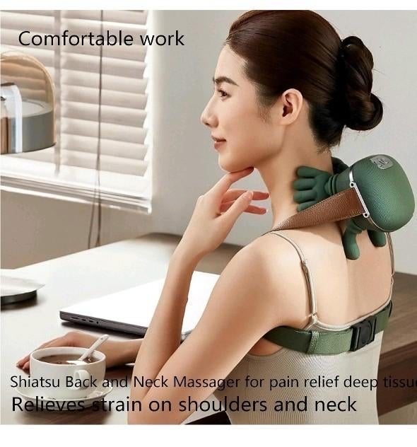 Massage Master Nek & Schouder Shiatsu Massager, Massage Master, Ophalen of Verzenden, Onbekend, raadpleeg verpakking, Onbekend@example.com