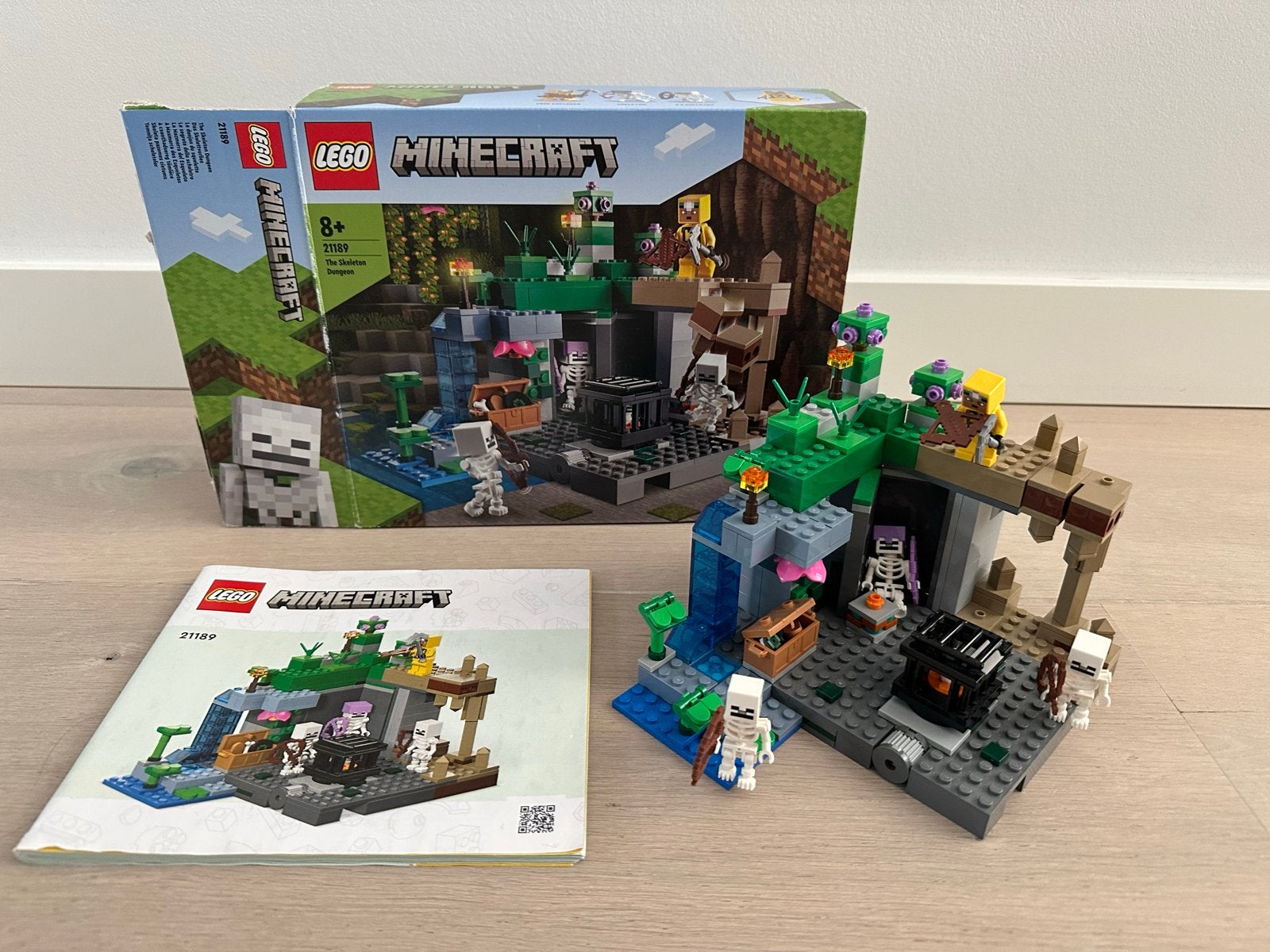 LEGO Minecraft 21189 The Skeleton Dungeon, Ophalen, Zo goed als nieuw, Overige merken