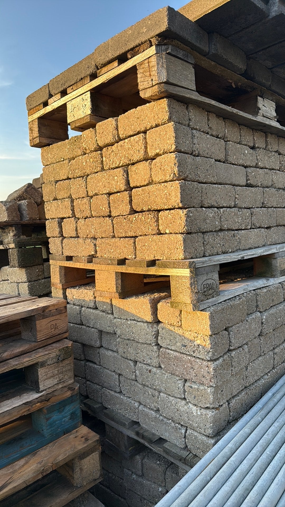 Betonklinkers, Ophalen, Zo goed als nieuw, Beton, Klinkers