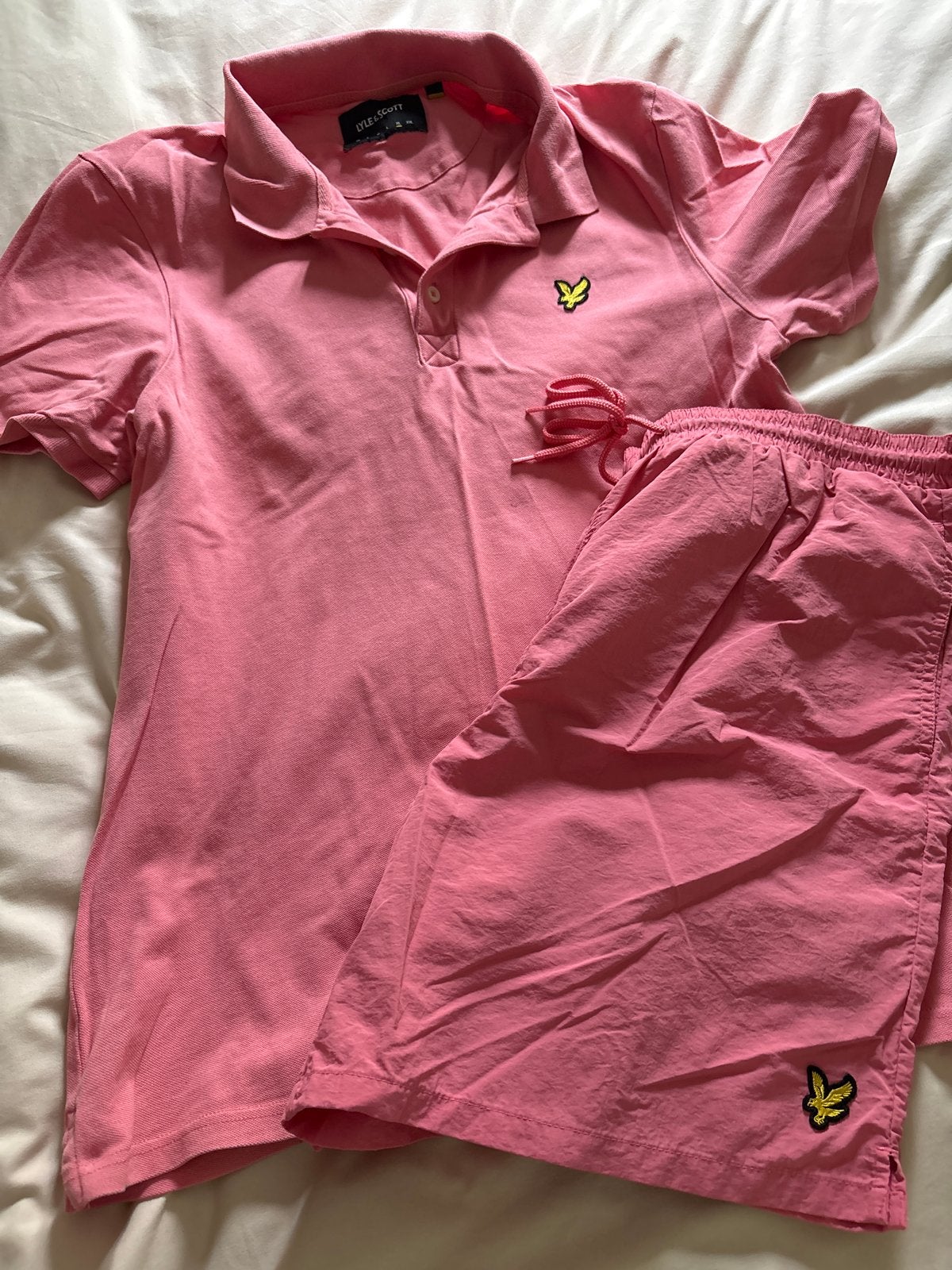 Lyle & Scott Zwemshort Roze Maat XL, Ophalen of Verzenden, Maat 52/54 (L), Roze, Zwemshort