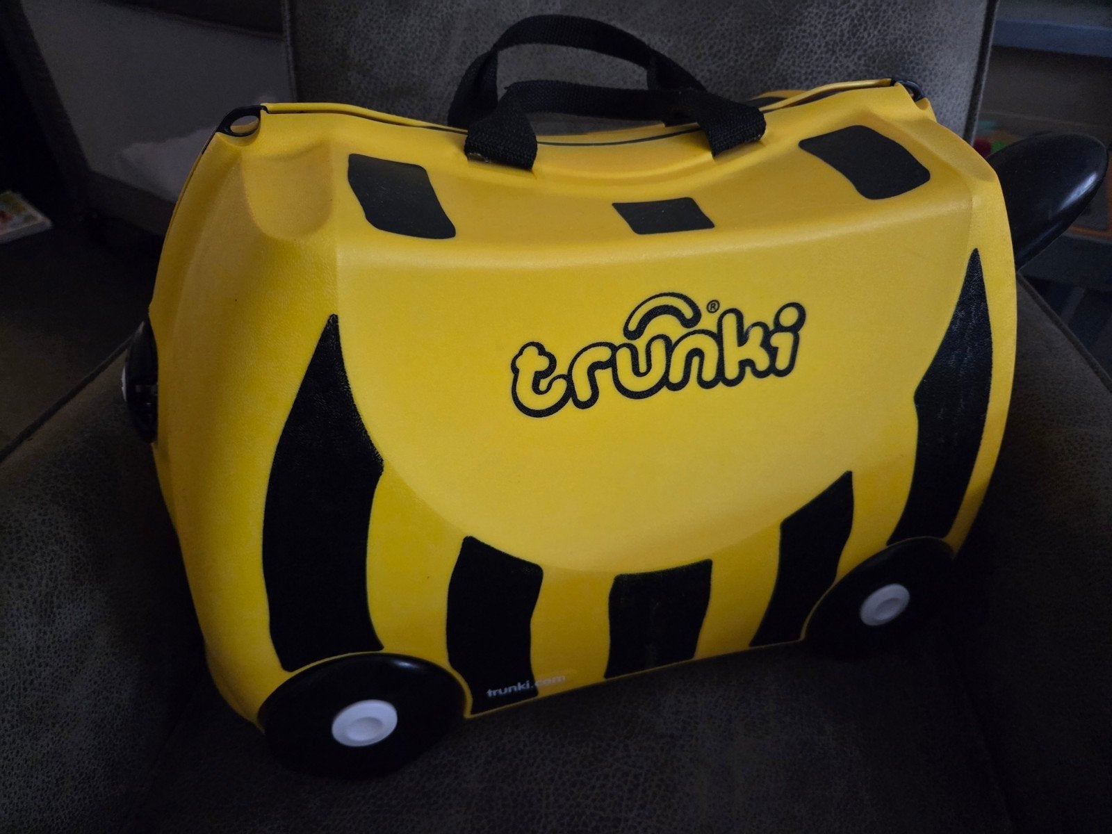 Trunki koffer kinderen, Ophalen